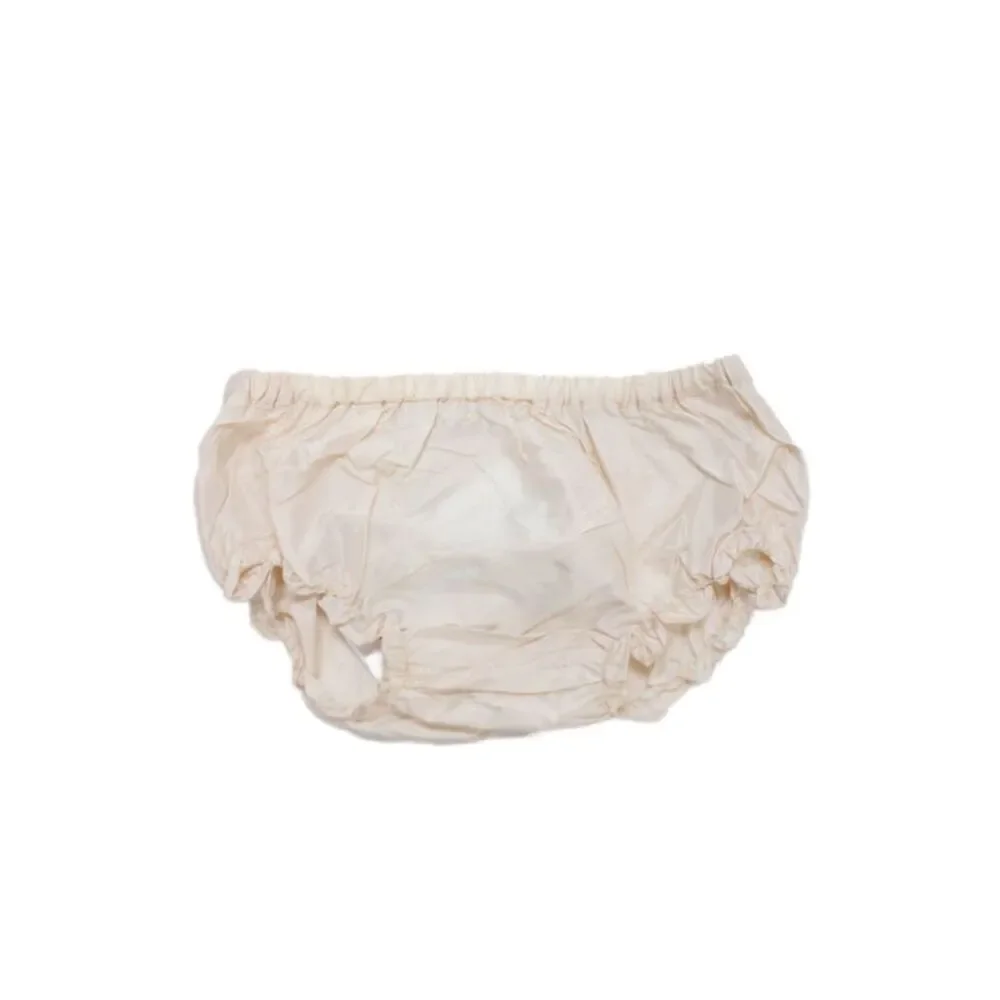 Bonpoint Girls Silk Rouched Bloomers Pink Size 18 Months